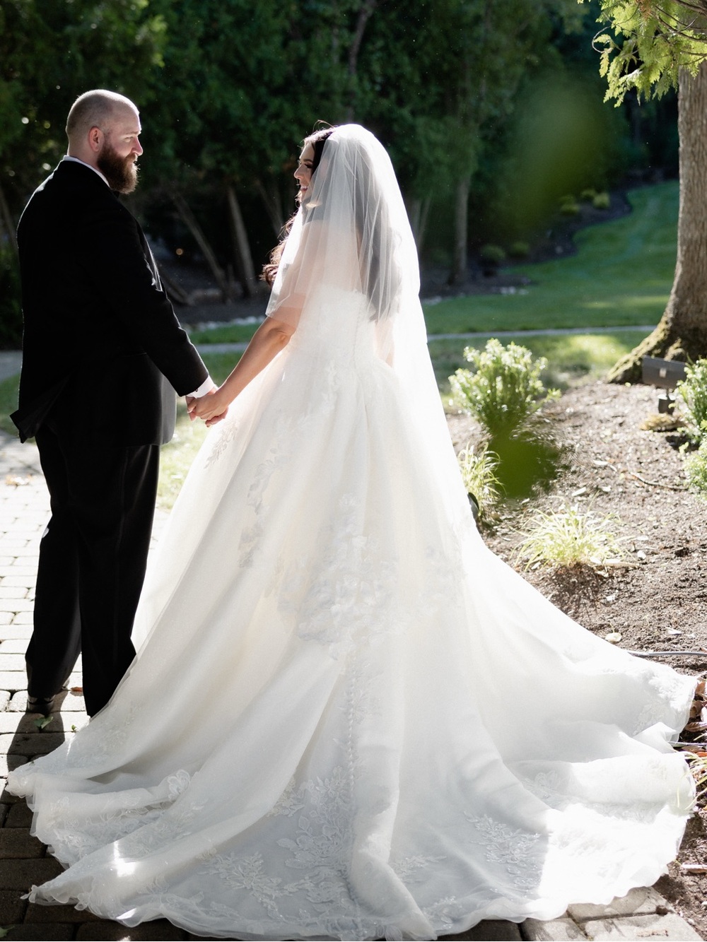 Embellished Sweetheart Ballgown Wedding Dress